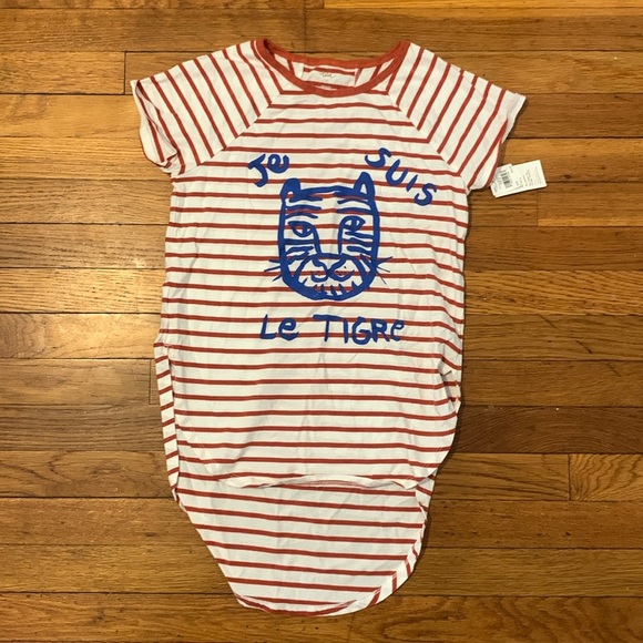 Striped Tea Collection Tunic | Size 10 - Picture 1 of 4